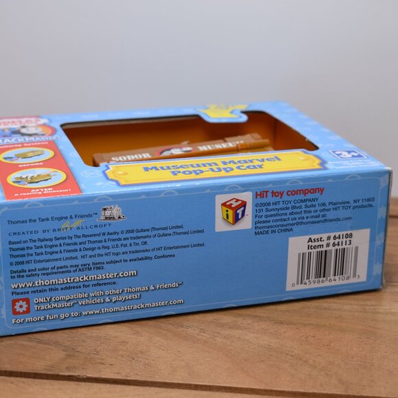 Sodor Museum Marvel Pop-Up Car for Trackmaster Thomas & Friends Railway System - Picture 9 of 9